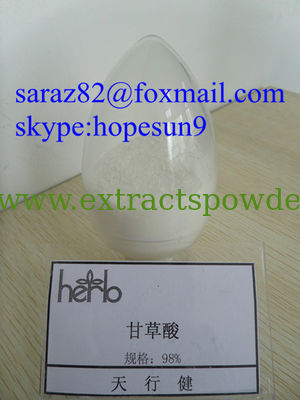 Acido glicirrísico en polvo, extracto de regaliz cas 1405-86-3